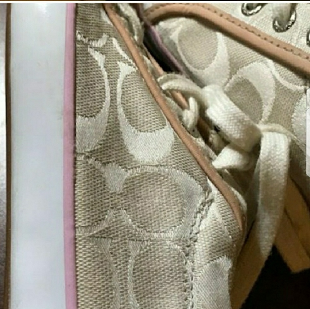 Coach sneakers .